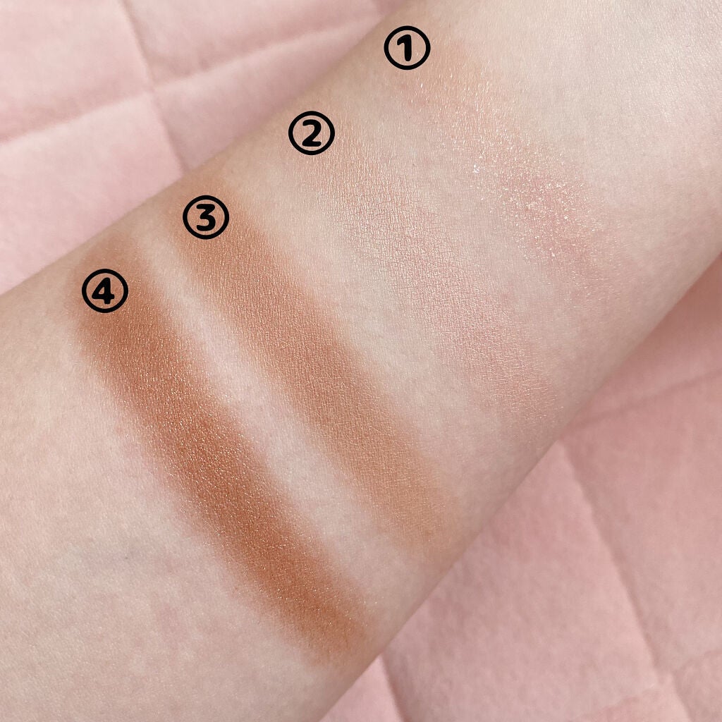 ベージュトーンアイシャドウ/CEZANNE/アイシャドウパレットを使ったクチコミ(4枚目)