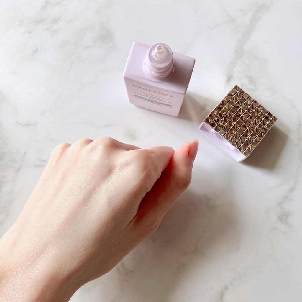 ドラマティックスキンセンサーベース EX/マキアージュ/化粧下地を使ったクチコミ(5枚目)