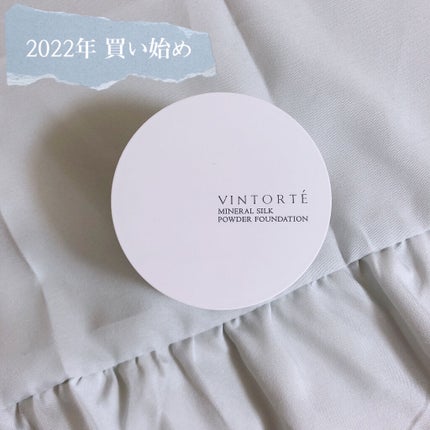 ミネラルシルクファンデーション(ケース・パフ付)/ヴァントルテ/パウダーファンデーションを使ったクチコミ(1枚目)