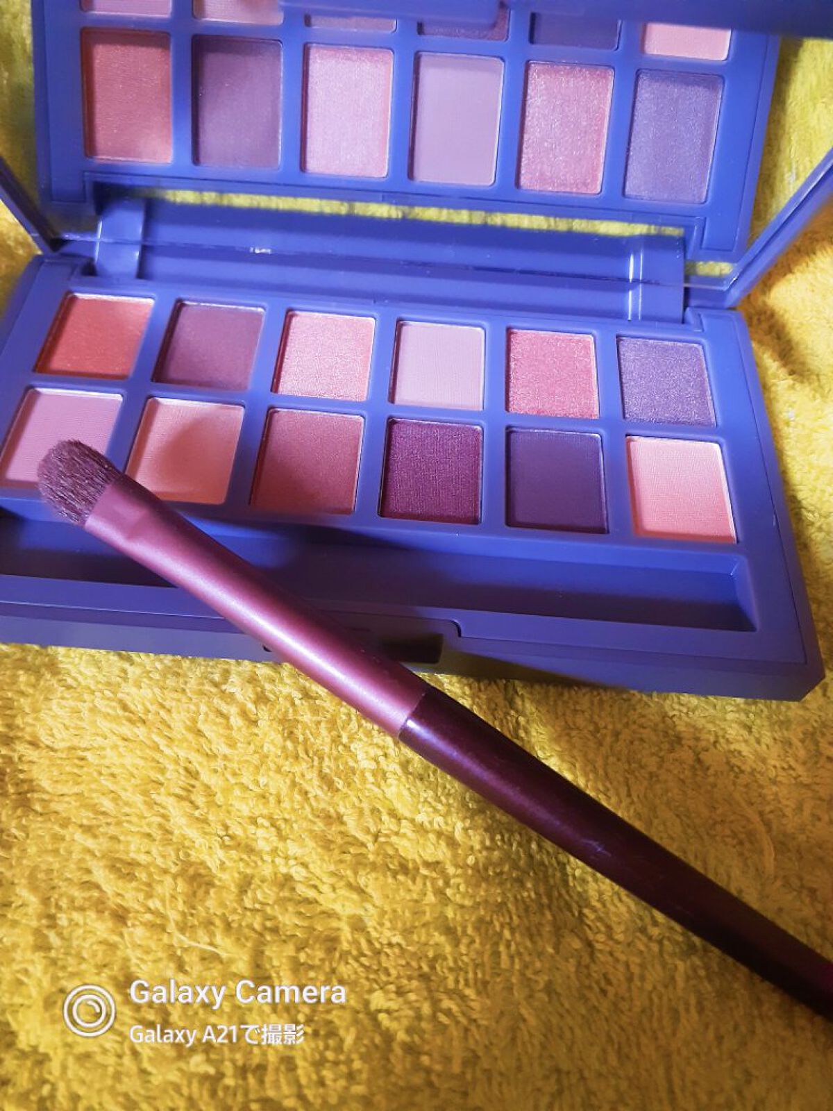 アイシャドウパレット BEBR（ベージュブラウン）/and us/アイシャドウパレットを使ったクチコミ（1枚目）