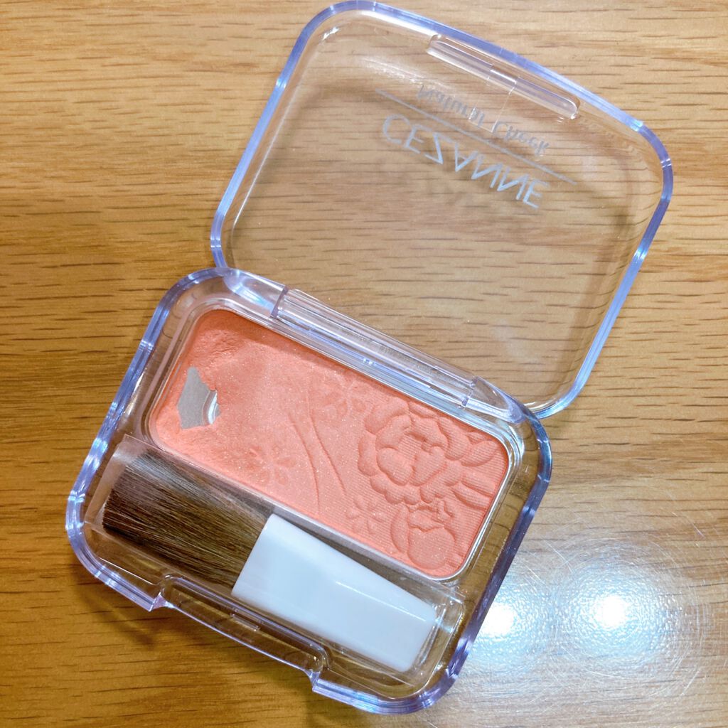 ナチュラル チークN/CEZANNE/パウダーチークを使ったクチコミ(2枚目)