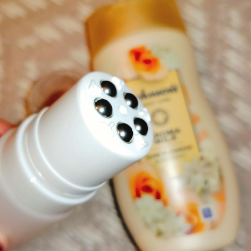 5点ローラー詰め替えチューブ 斜めタイプ/DAISO/美顔器・マッサージを使ったクチコミ（1枚目）