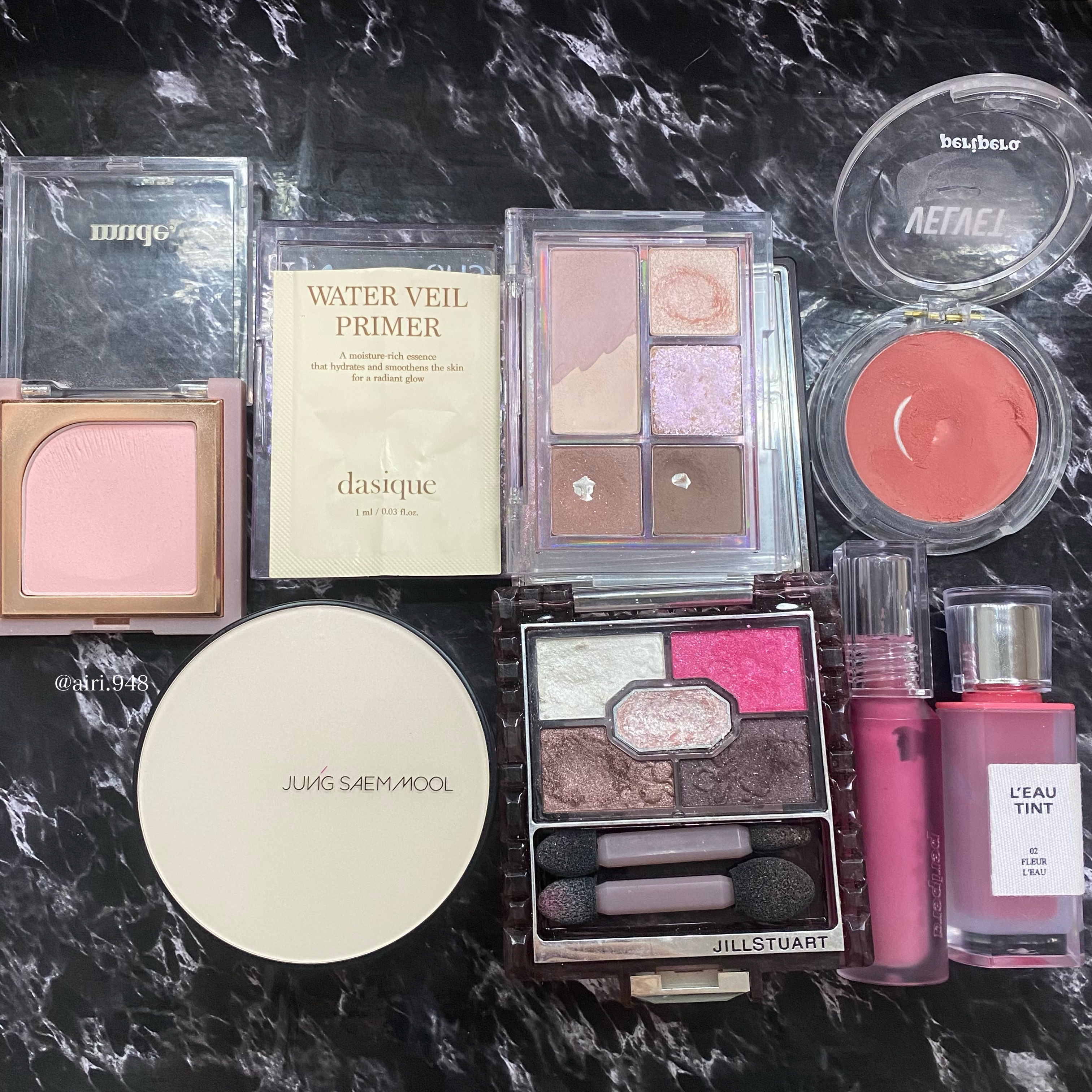 ウォーター ベアー ティント 09 クールレパシー(COOL-LEPATHY)/PERIPERA/リップティントを使ったクチコミ（2枚目）