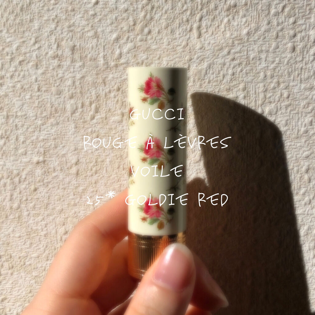 グッチ ルージュ ア レーヴル ヴォワル/GUCCI beauty/口紅を使ったクチコミ（1枚目）