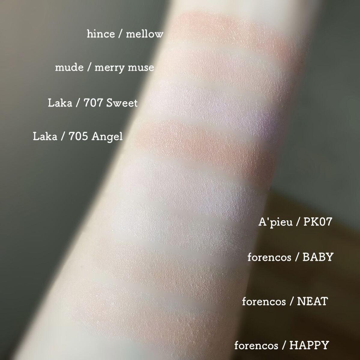 ベアブラッシャー パフ付き 03 ハッピー/フォレンコス/パウダーチークを使ったクチコミ（3枚目）