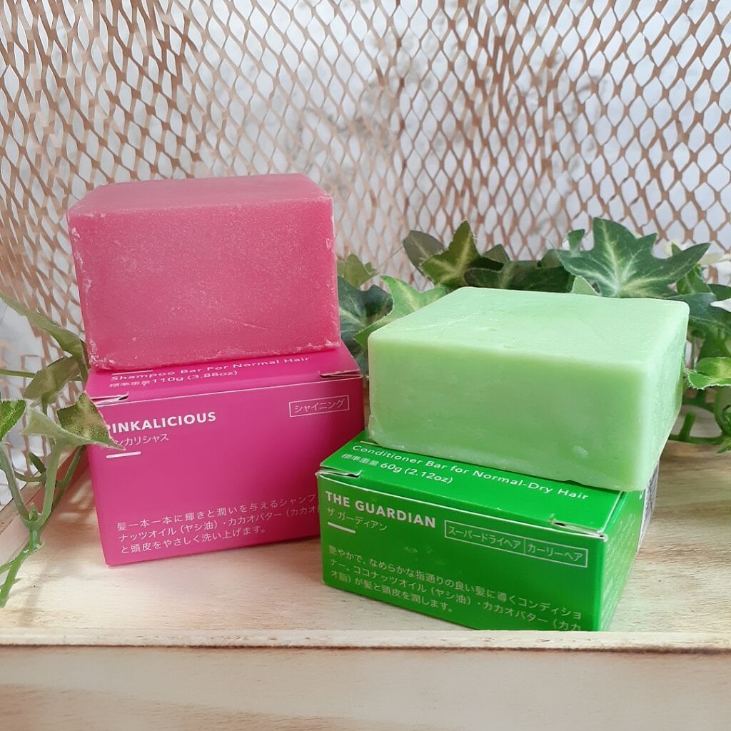 シャンプー バー ピンカリシャス/Ethique/市販シャンプーを使ったクチコミ(2枚目)