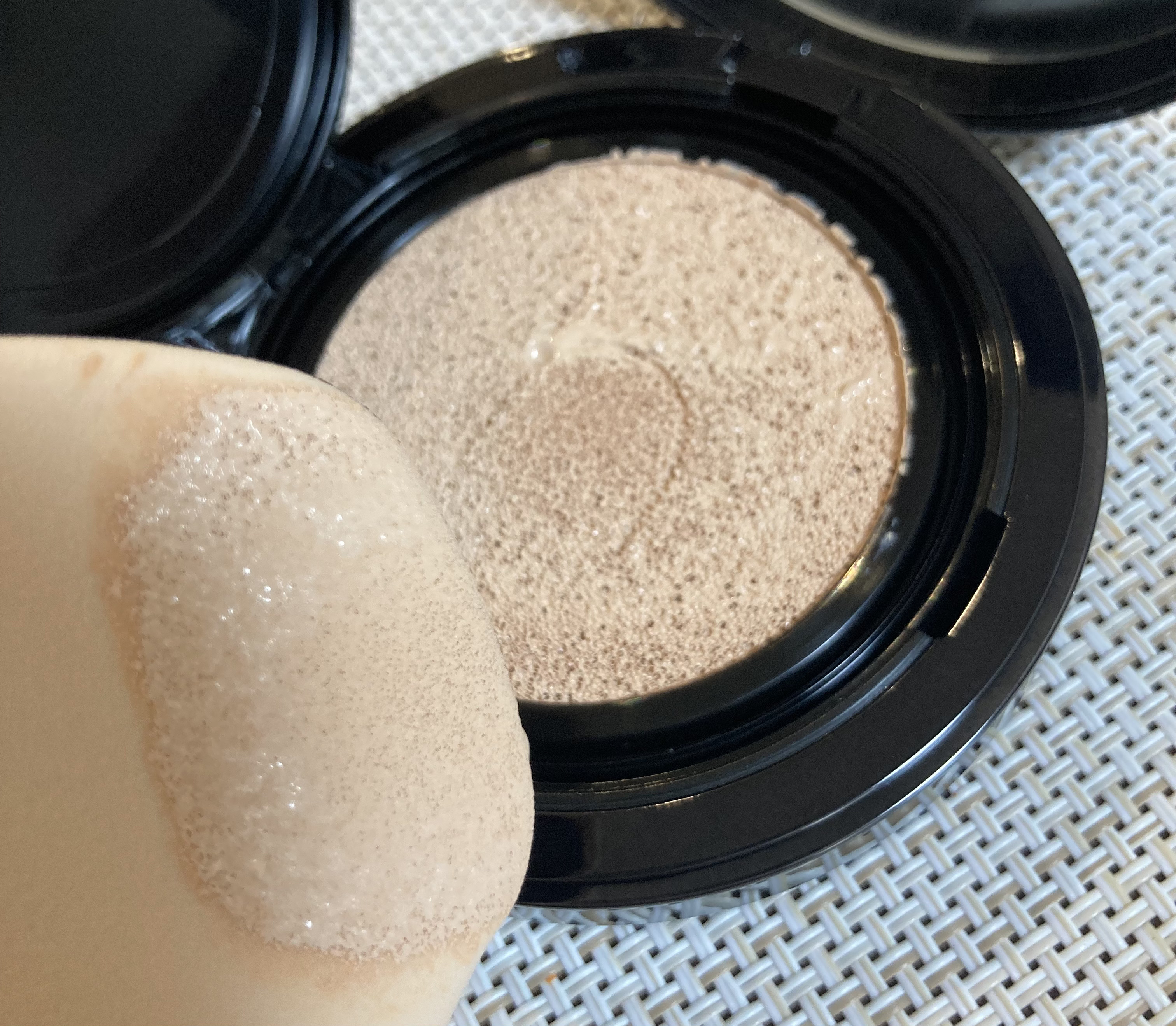 ヴィーガンアクアゼロフィットクッション/HAMEL/クッションファンデーションを使ったクチコミ（2枚目）