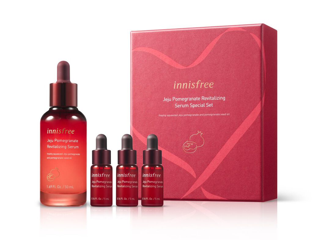 ポメグラネート バイタルセラム スペシャルセット/innisfree/美容液を使ったクチコミ（1枚目）