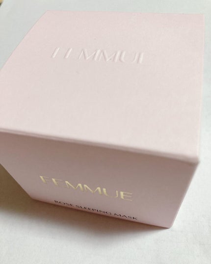 ローズウォーター スリーピングマスク/FEMMUE/フェイスクリームを使ったクチコミ(6枚目)