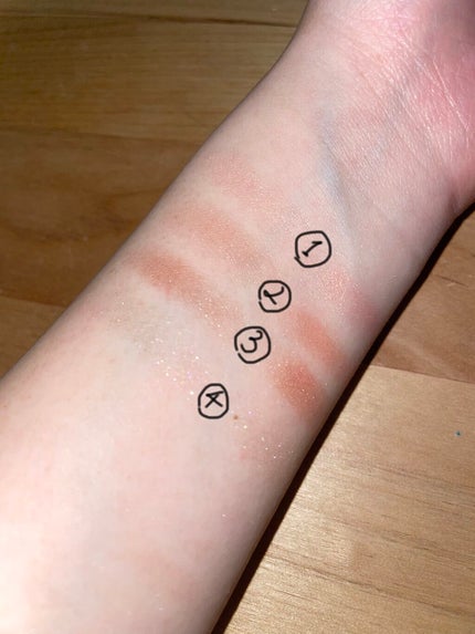 UR GLAM BLOOMING EYE COLOR PALETTE/U R GLAM/アイシャドウパレットを使ったクチコミ(5枚目)