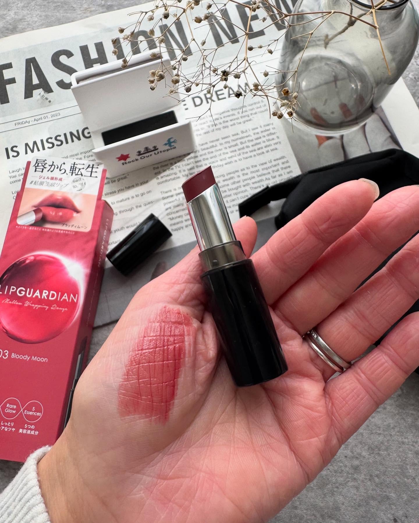 メロウラッピングルージュ/LIPGUARDIAN/口紅を使ったクチコミ（2枚目）