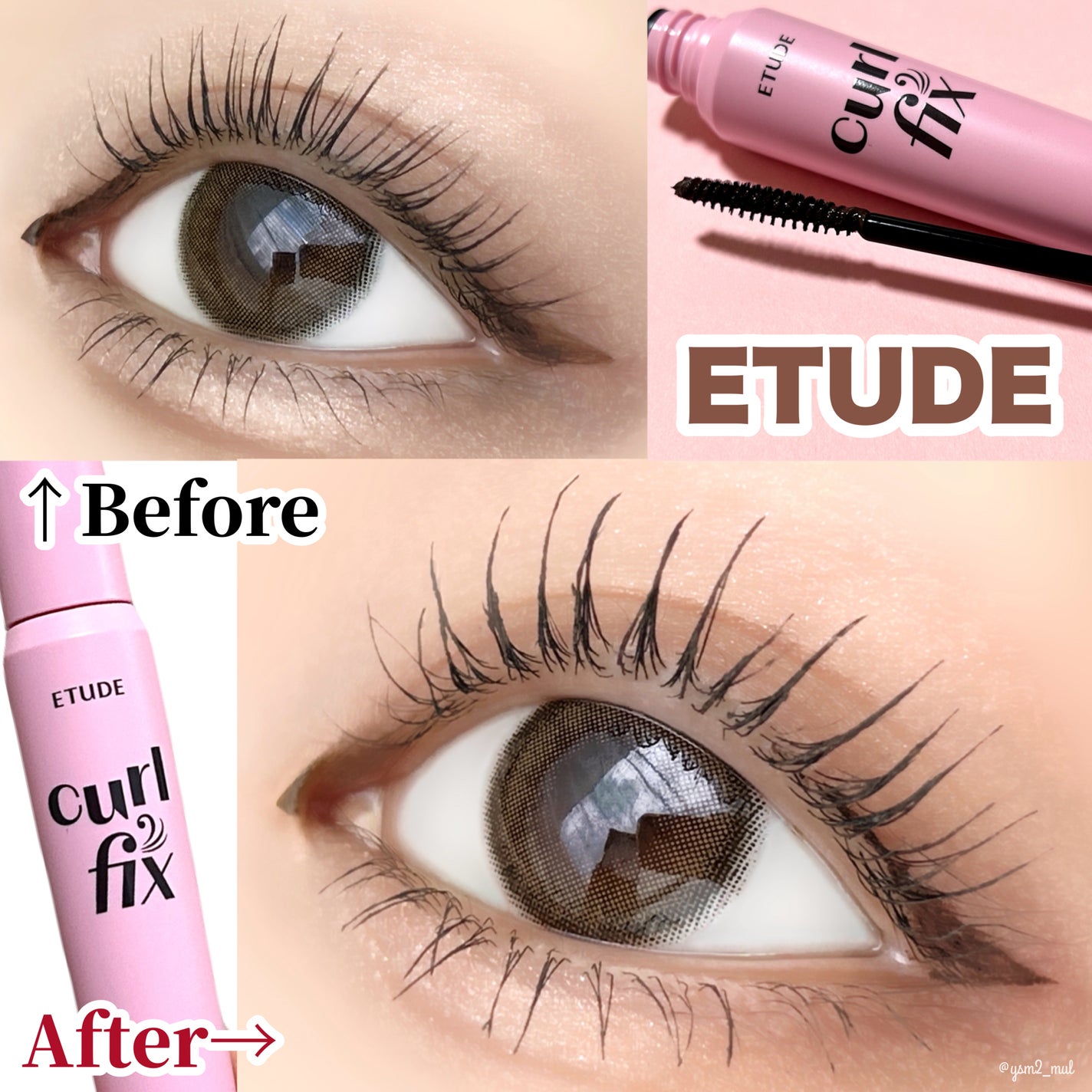 MD インスパイアロングラッシュ カーリングマスカラ/mude/マスカラを使ったクチコミ(5枚目)