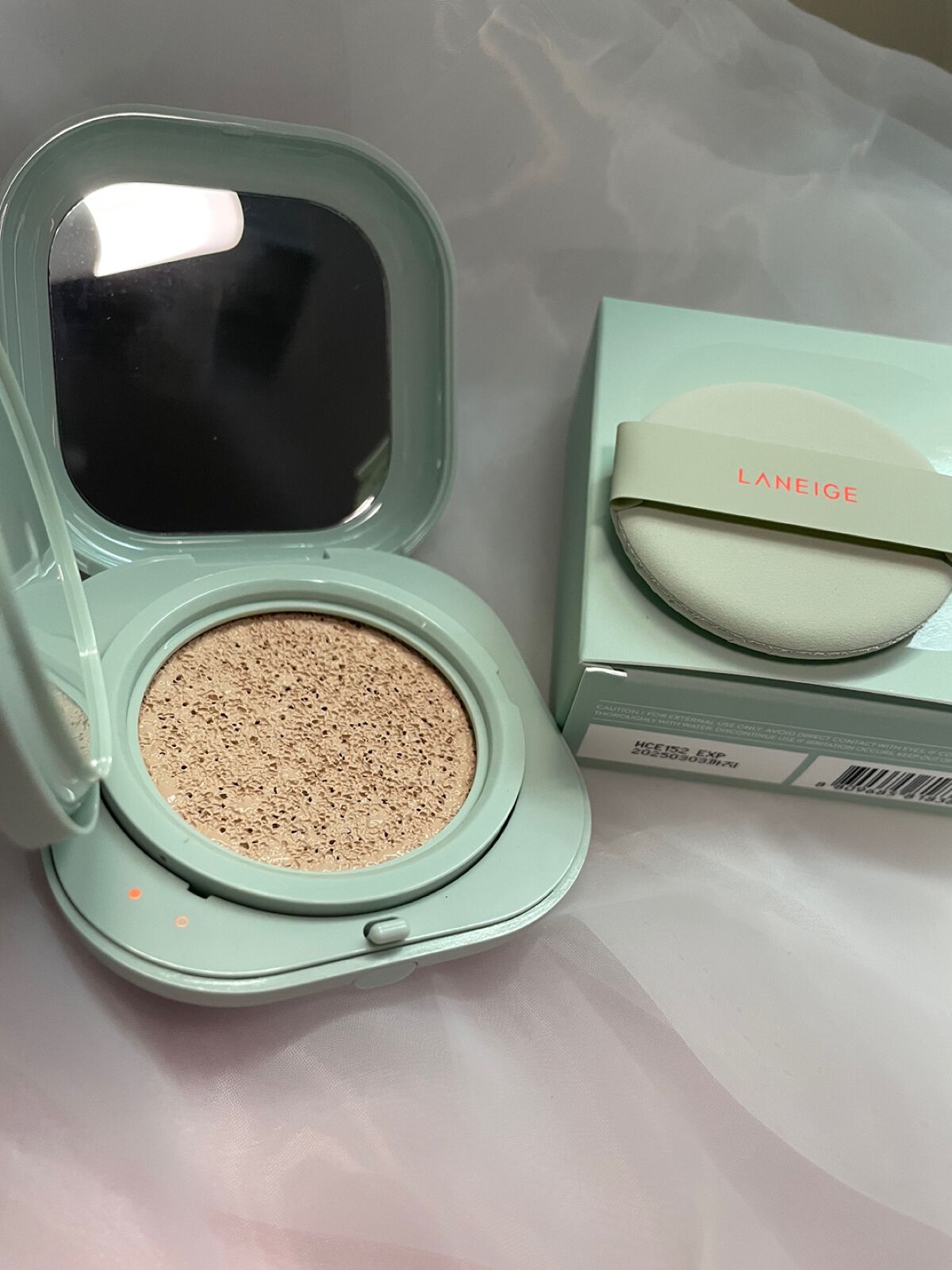 ネオクッション マット/LANEIGE/クッションファンデーションを使ったクチコミ(1枚目)