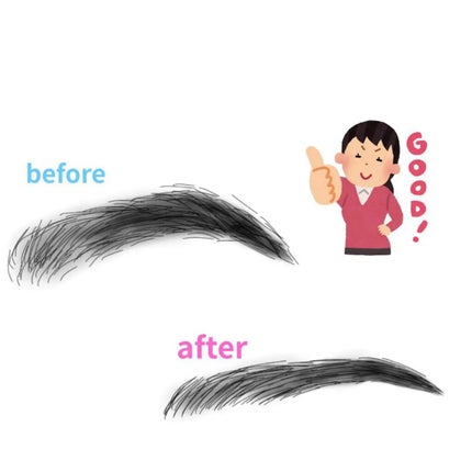 Soleil on LIPS 「『つり眉緩和方法✨原因や剃り方も!』方法は上の画像をご覧下さい..」(4枚目)