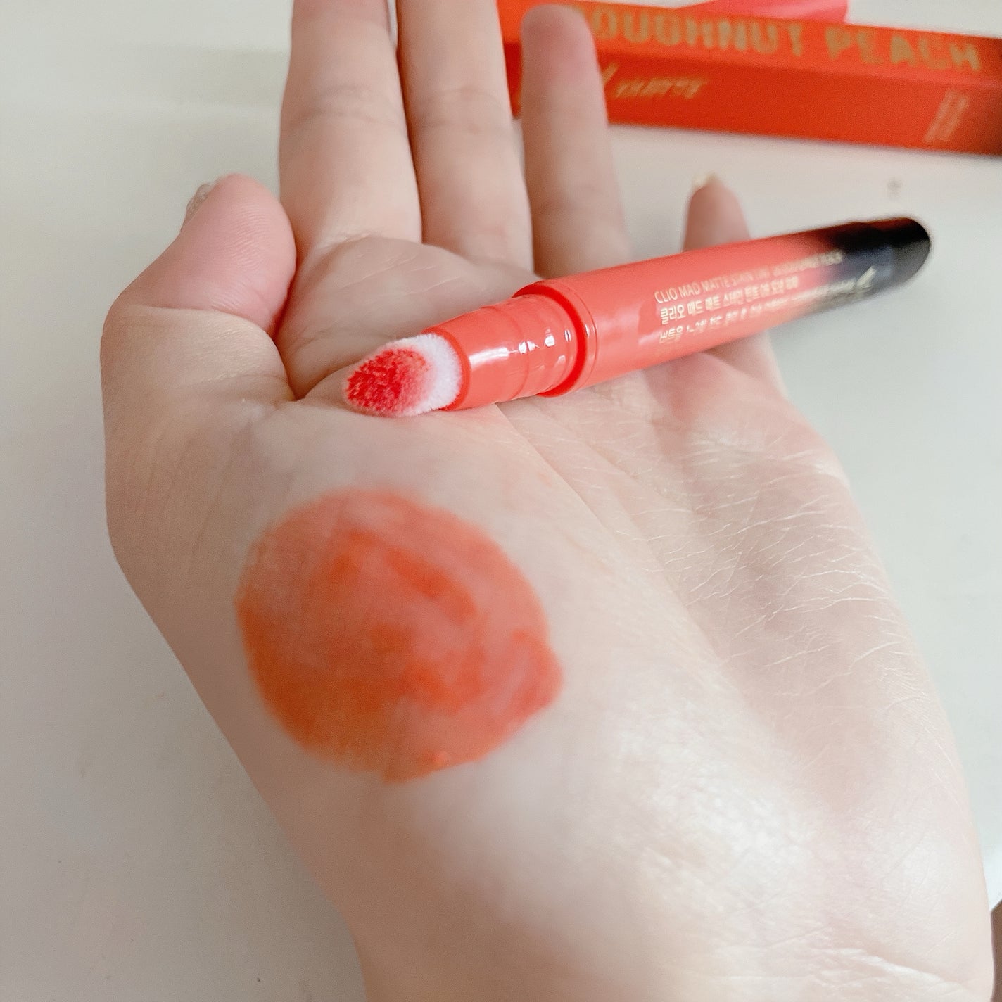 マッド マット ステイン ティント/CLIO/口紅を使ったクチコミ(3枚目)