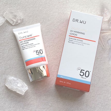 サンスクリーン+  モイスト日焼け止め<日焼け止め>/DR.WU/日焼け止めクリームを使ったクチコミ(1枚目)