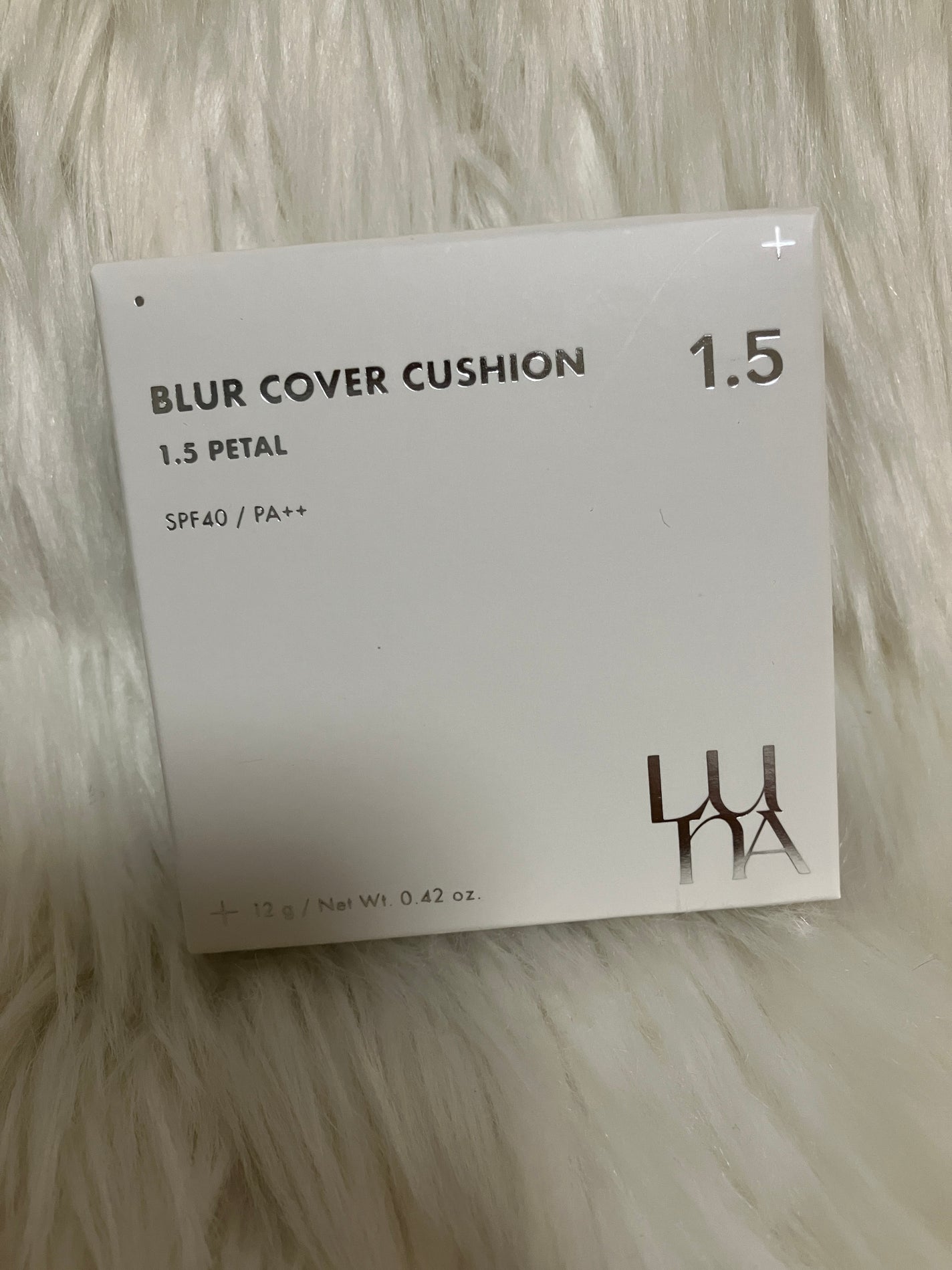 ブラーカバークッション/LUNA/クッションファンデーションを使ったクチコミ(3枚目)