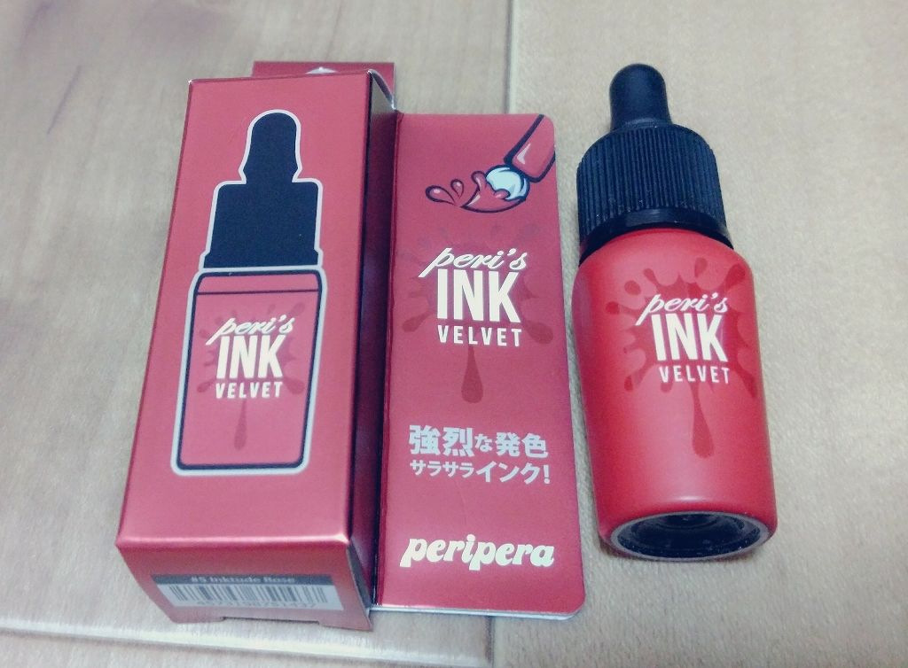 ティント インク/PERIPERA/口紅を使ったクチコミ（1枚目）
