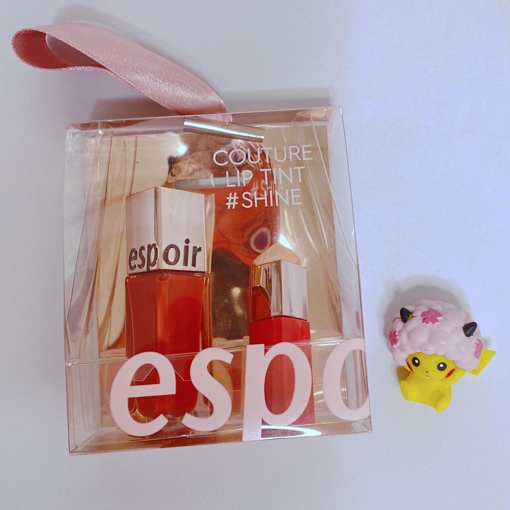 クチュールリップ ティントシャイン/espoir/リップティントを使ったクチコミ(1枚目)