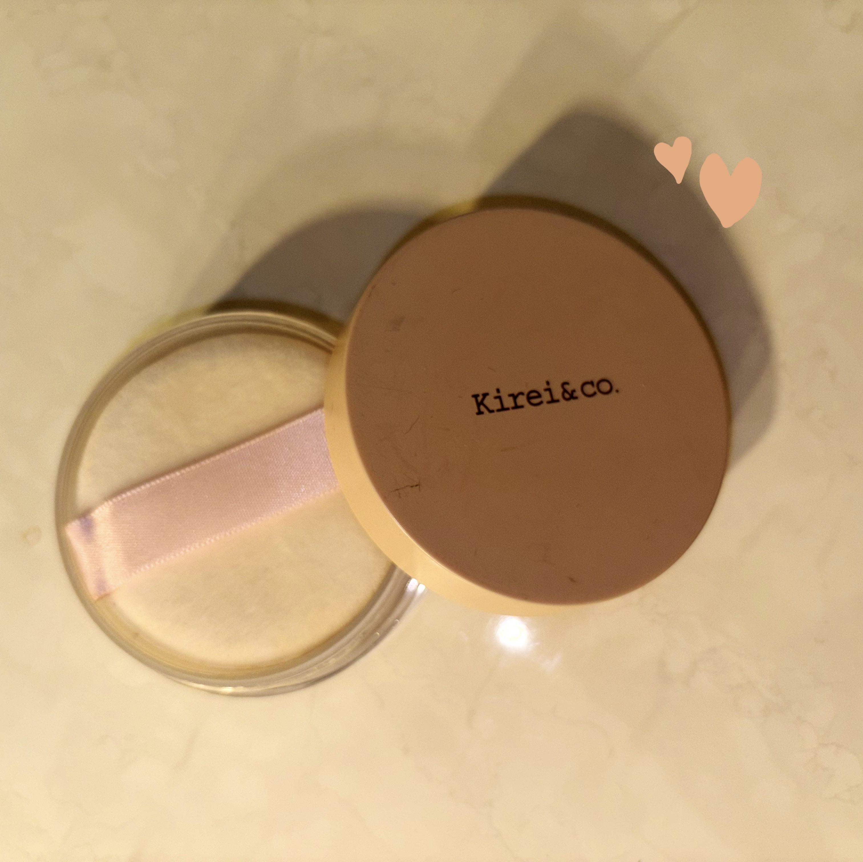 フィニッシングパウダー/Kirei&co./ルースパウダーを使ったクチコミ（1枚目）