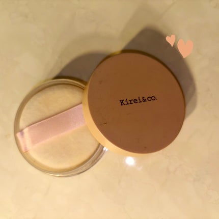 フィニッシングパウダー/Kirei&co./ルースパウダーを使ったクチコミ(1枚目)