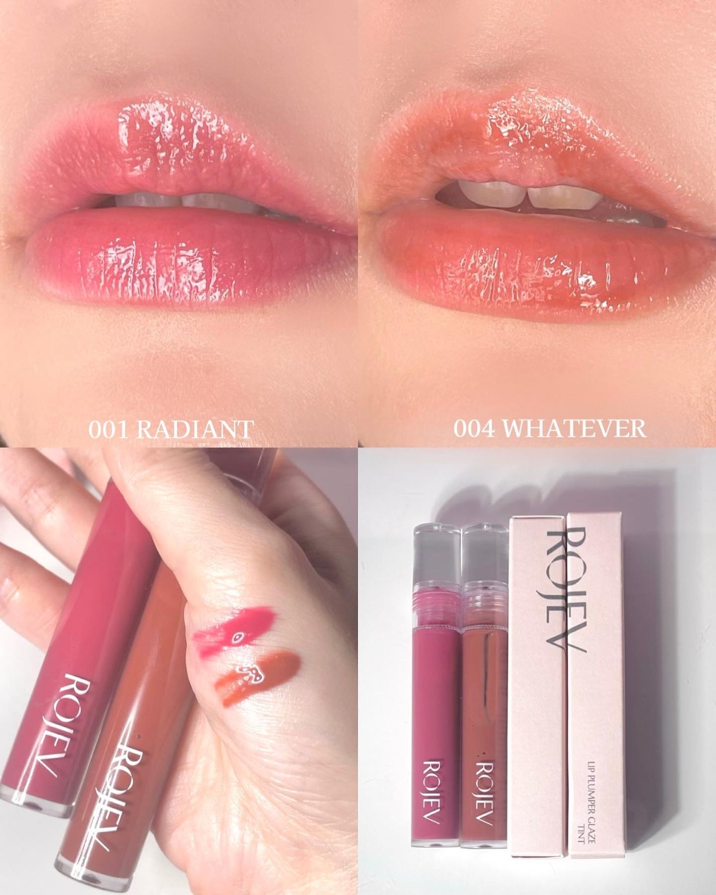 LIP PLUMPER GLAZE TINT/ROJEV/口紅を使ったクチコミ(3枚目)