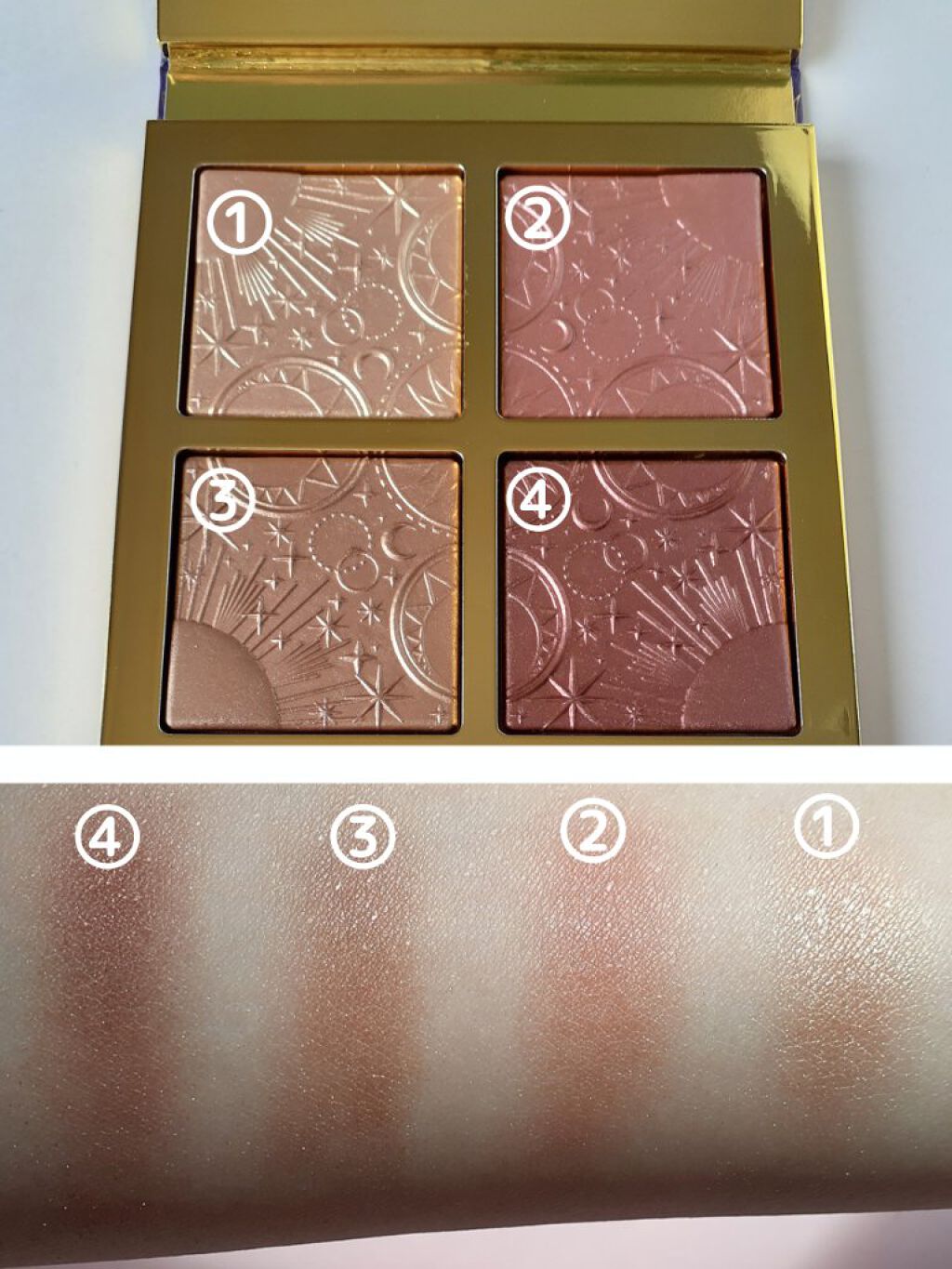 エクストラ ディメンション × 4 M·A·C MAGNIFICENT MOON/M・A・C/アイシャドウパレットを使ったクチコミ（2枚目）