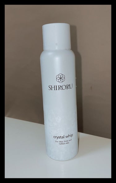 クリスタルホイップ クリスタルホイップ【旧】/SHIRORU/泡洗顔を使ったクチコミ（1枚目）