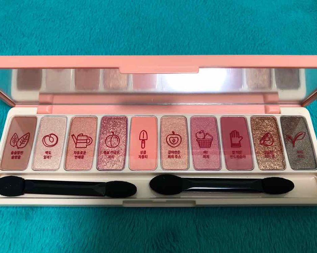 プレイカラー アイシャドウ/ETUDE/アイシャドウパレットを使ったクチコミ(2枚目)