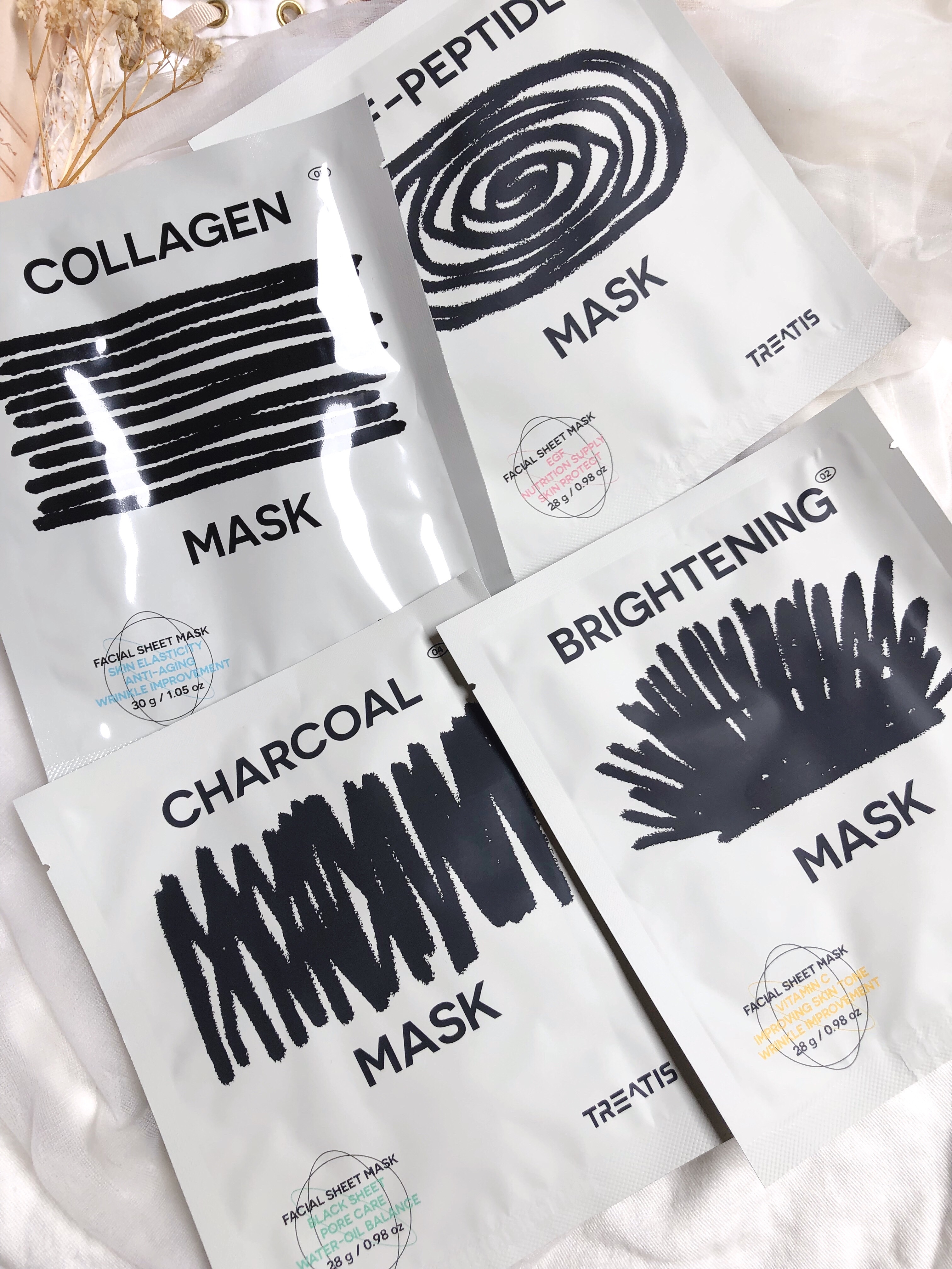 TREATIS EGFペプチドマスクのクチコミ「韓国の美容皮膚科などで取り扱われている
ドクターズコスメといえば
TREATIS（トリティス）.....」（1枚目）