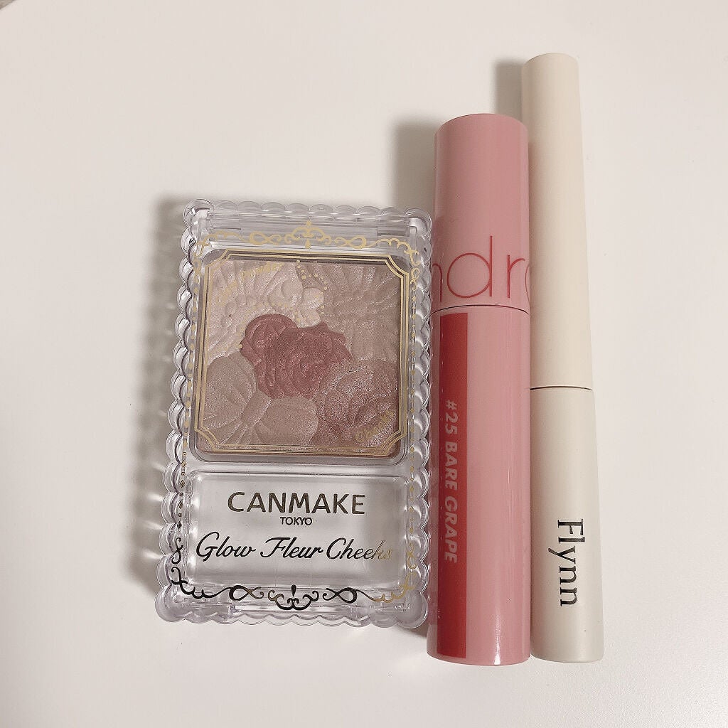 グロウフルールチークス/キャンメイク/パウダーチークを使ったクチコミ(3枚目)