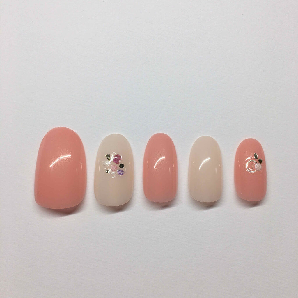 ネイルサポート ピンク/ネイルネイル/ネイルベースコートを使ったクチコミ（2枚目）