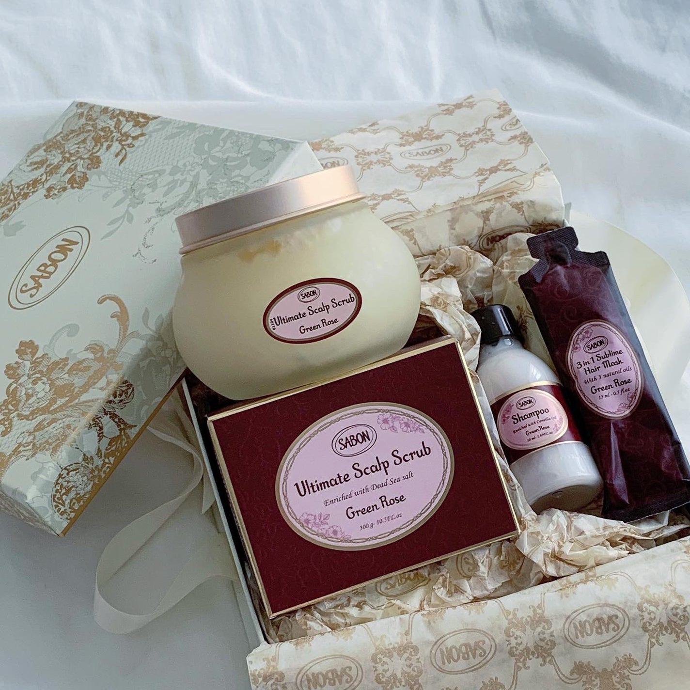 ヘッドスクラブ グリーン・ローズ/SABON/ヘッドスクラブを使ったクチコミ(1枚目)