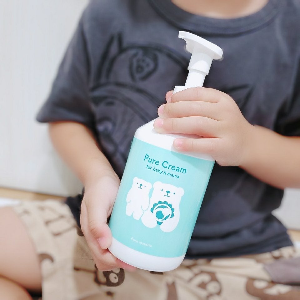 ピュア マテリエ ベビークリーム/pure materie/ボディクリームを使ったクチコミ(4枚目)