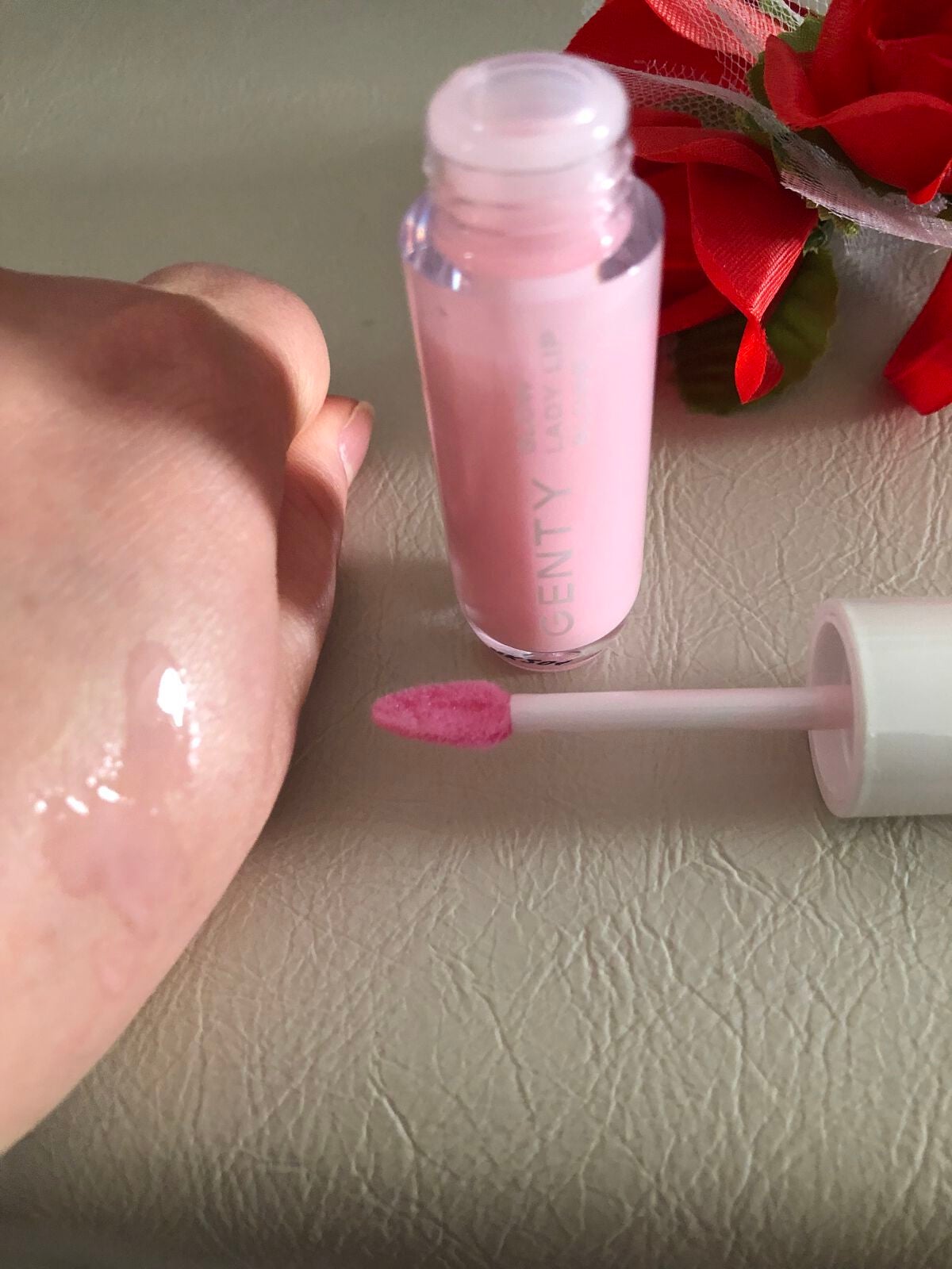 グロウ レディ リップ グロス/GENTY/リップグロスを使ったクチコミ(4枚目)