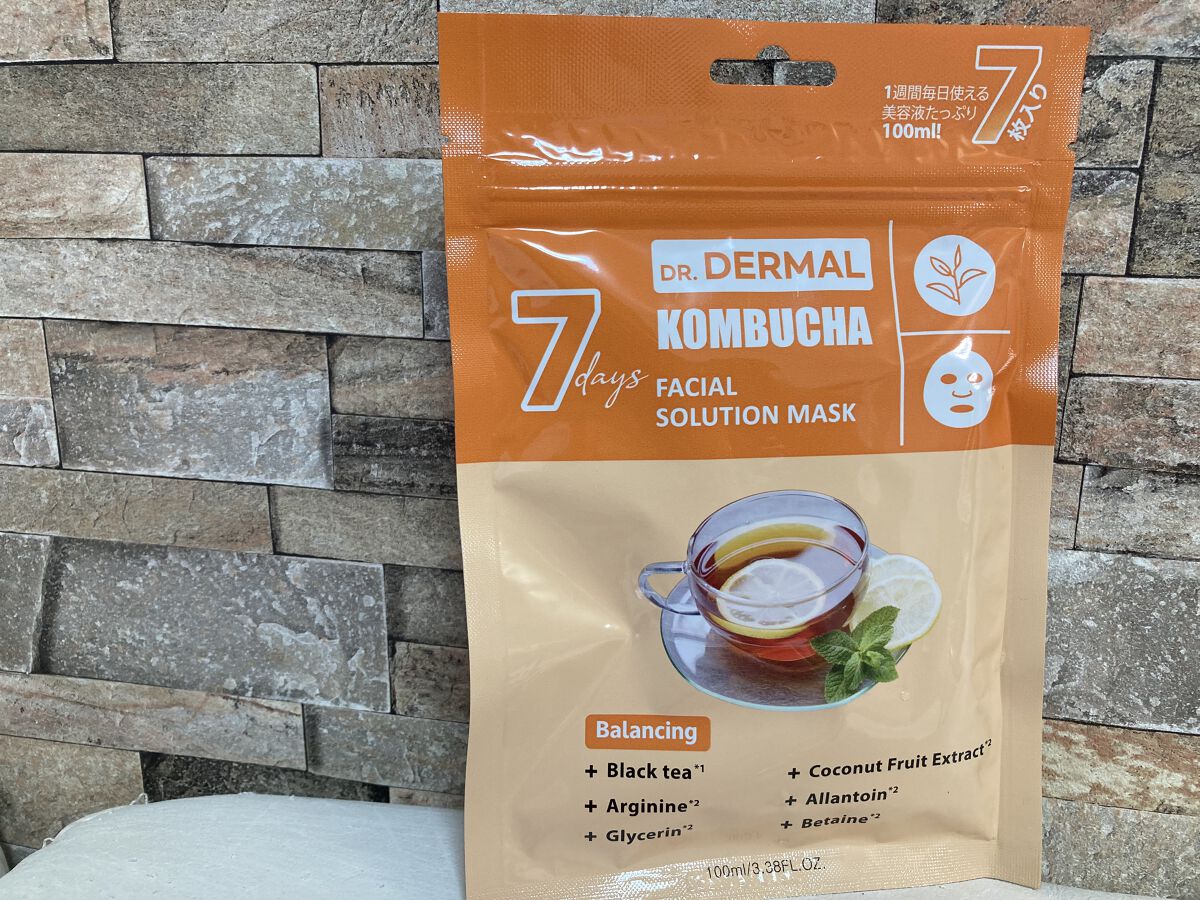 7days フェイシャルソリューションマスク コンブチャ/Dr.DERMAL/シートマスク・パックを使ったクチコミ（1枚目）