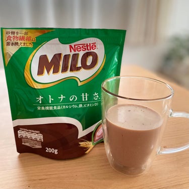 MILO  オトナの甘さ/Nestle/食品を使ったクチコミ（1枚目）