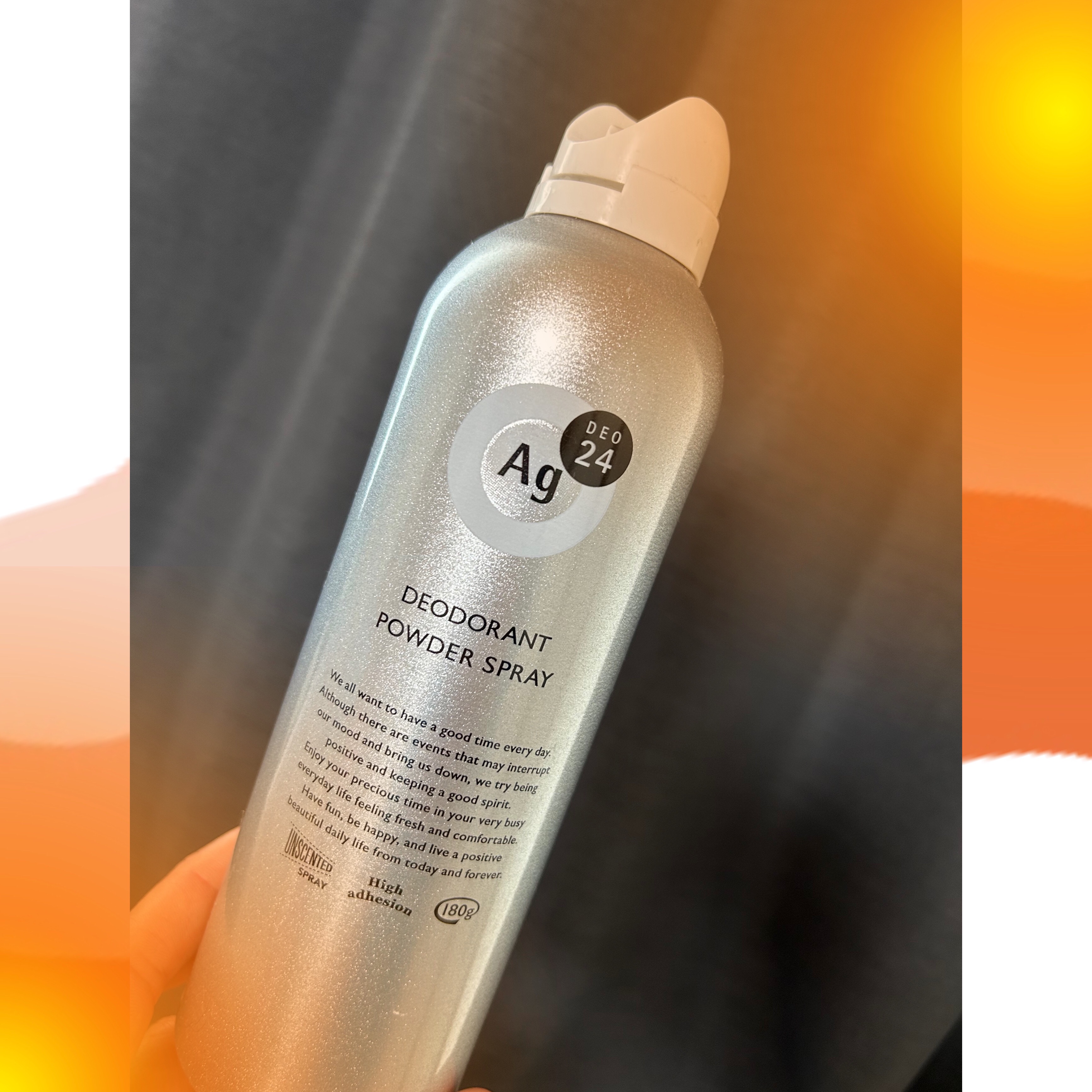 パウダースプレー （無香性）/エージーデオ24/デオドラント・制汗剤を使ったクチコミ（1枚目）