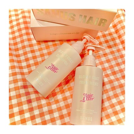 GLOSSY COAT SHAMPOO / TREATMENT/SANUS HAIR FILTER/市販シャンプーを使ったクチコミ(1枚目)