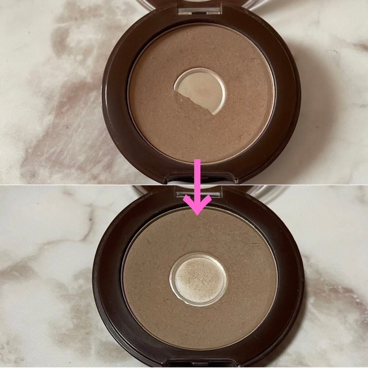 【旧品】パーフェクトスタイリストアイズ/キャンメイク/アイシャドウパレットを使ったクチコミ(6枚目)