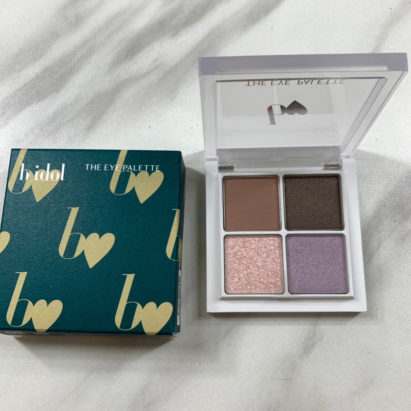 THE アイパレR/b idol/アイシャドウパレットを使ったクチコミ(3枚目)
