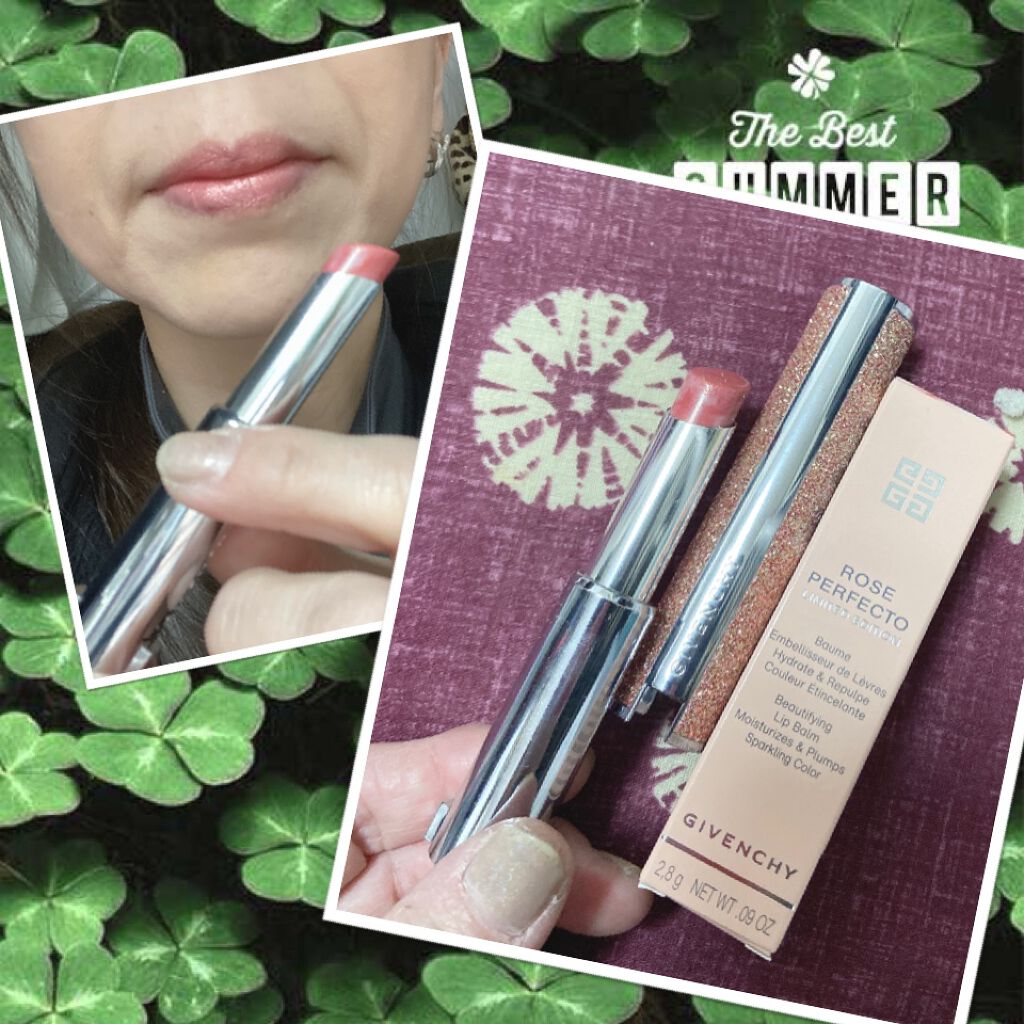 ローズ・パーフェクト/GIVENCHY/リップバームを使ったクチコミ（1枚目）