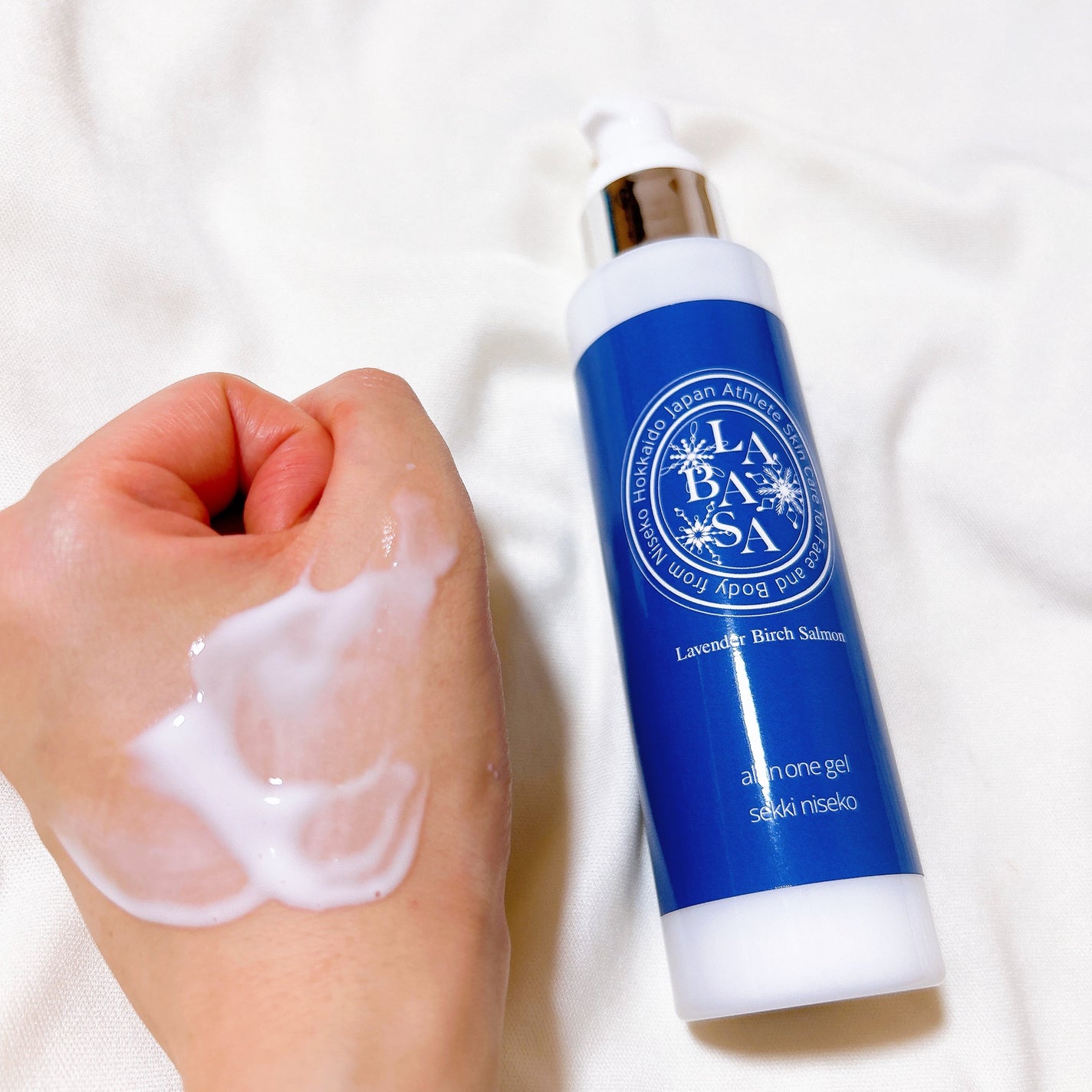 オールインワンジェル/LABASA/オールインワン化粧品を使ったクチコミ(4枚目)