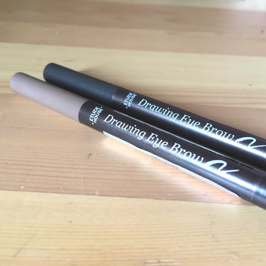 ドローイング アイブロウ ペンシル/ETUDE/アイブロウペンシルを使ったクチコミ（1枚目）