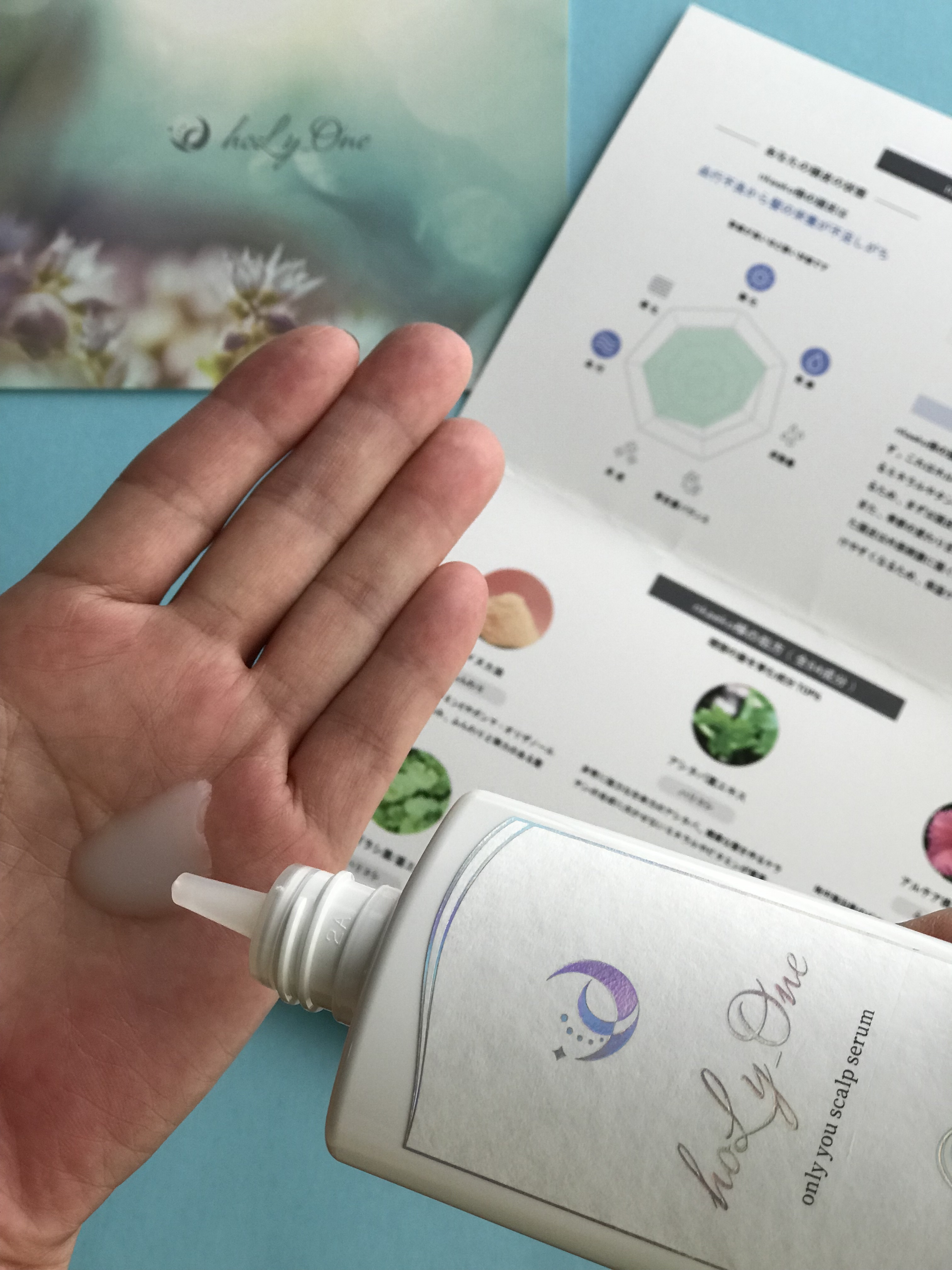 オンリーユースカルプセラム/hoLy_One/頭皮ローションを使ったクチコミ（2枚目）