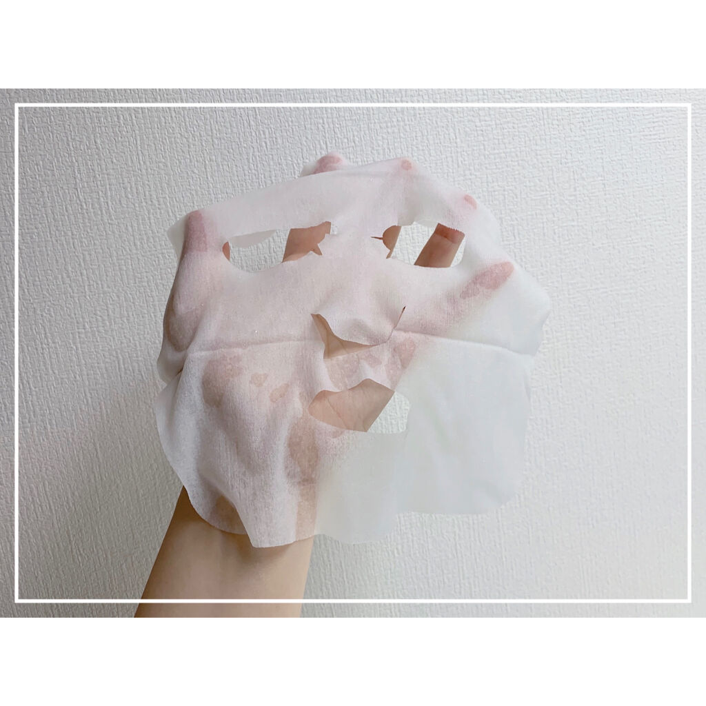 すぐに眠れマスク とろける果実のマイルドタイプ/サボリーノ/シートマスク・パックを使ったクチコミ（3枚目）