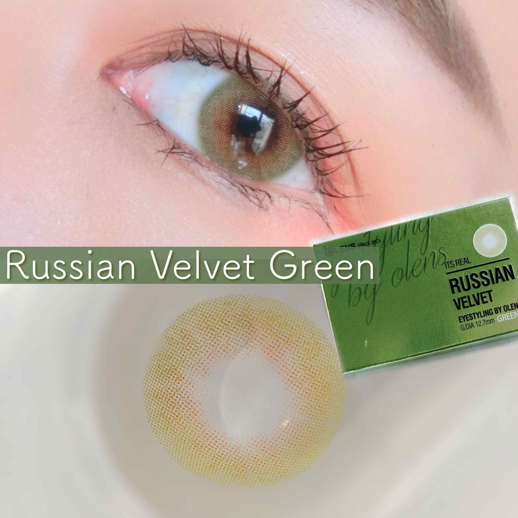 RUSSIAN (ロシアン)/OLENS/カラーコンタクトレンズを使ったクチコミ(2枚目)