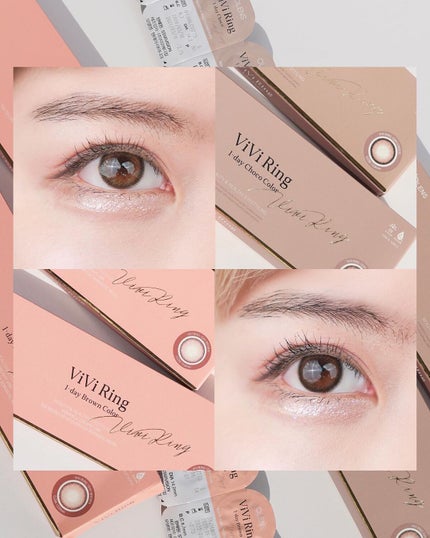 ViVi Ring 1day/OLENS/ワンデー(1DAY)カラコンを使ったクチコミ(1枚目)