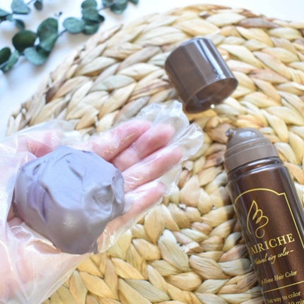 ナチュラルエアリーカラー /HAIRICHE/ヘアカラーを使ったクチコミ(4枚目)