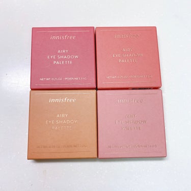 innisfree ヴィンテージ フィルター アイシャドウ パレット Vintage Filter Editionのクチコミ「\innisfree エアリー アイパレット/

1 MAUVE ROSE

2 PEACH .....」（3枚目）